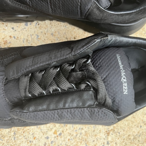 ALEXANDER McQUEEN COURT PADDED LOW SNEAKERS MEN SHOES MADE IN ITALY  EU44 / US11 - Picture 6 of 15